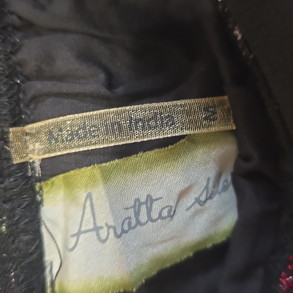 NWT Aratta Dark Rose Embroidered Skirt. Medium - Picture 7 of 14
